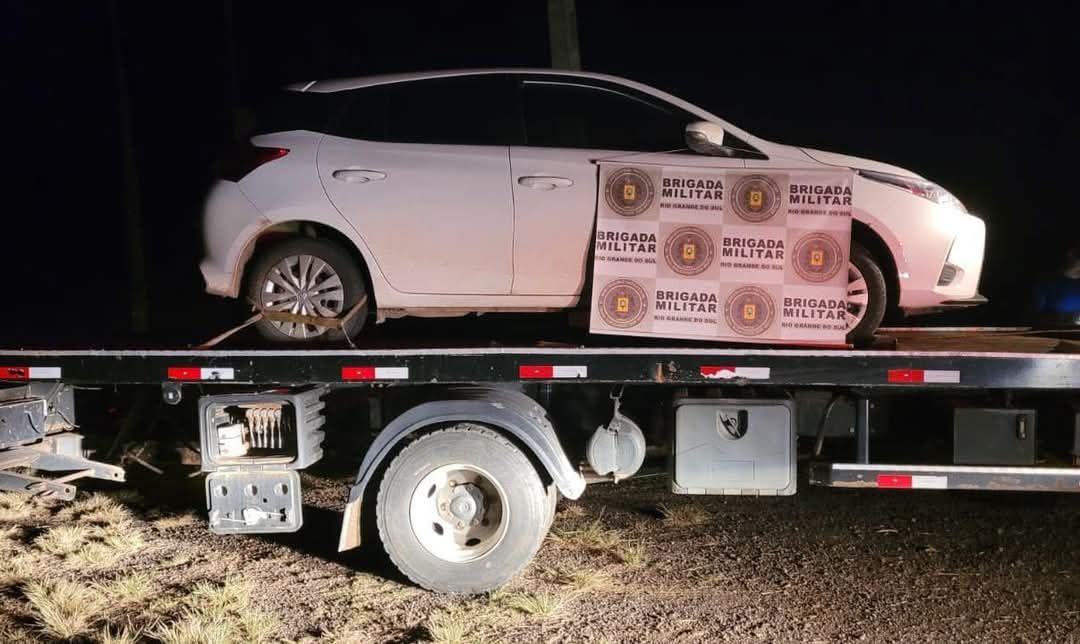 BM Fontoura Xavier recupera veiculo roubado em Soledade