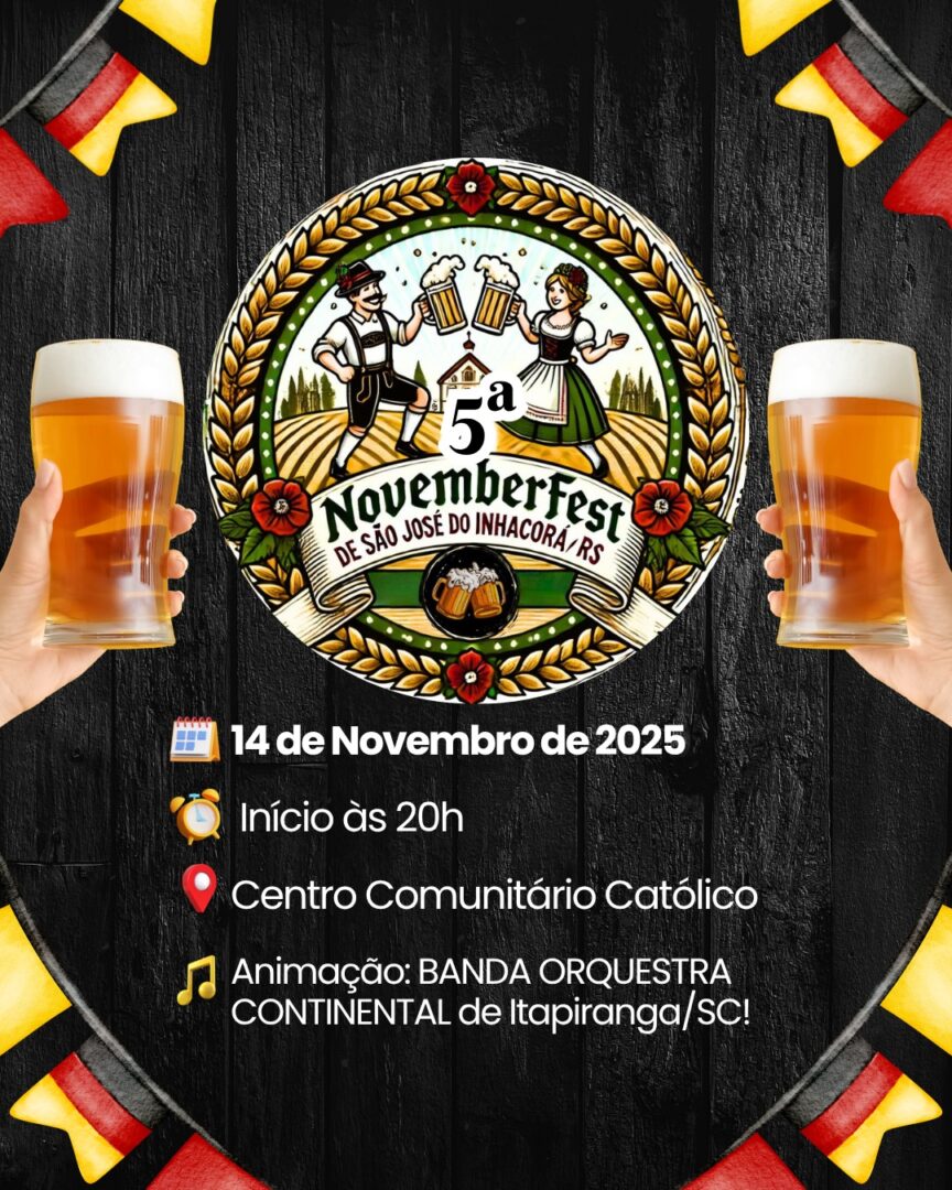 CONVITE OFICIAL: 5ª NOVEMBERFEST!