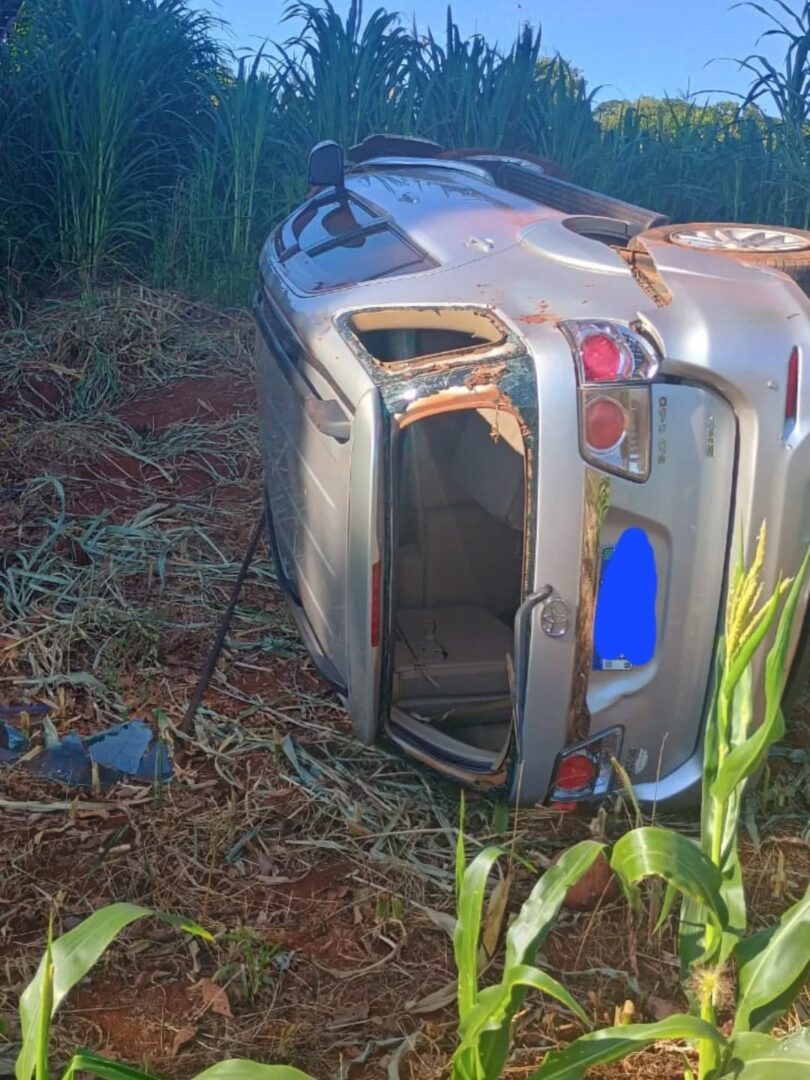 CAPOTAMENTO NA ERS-210 EM SÃO MARTINHO