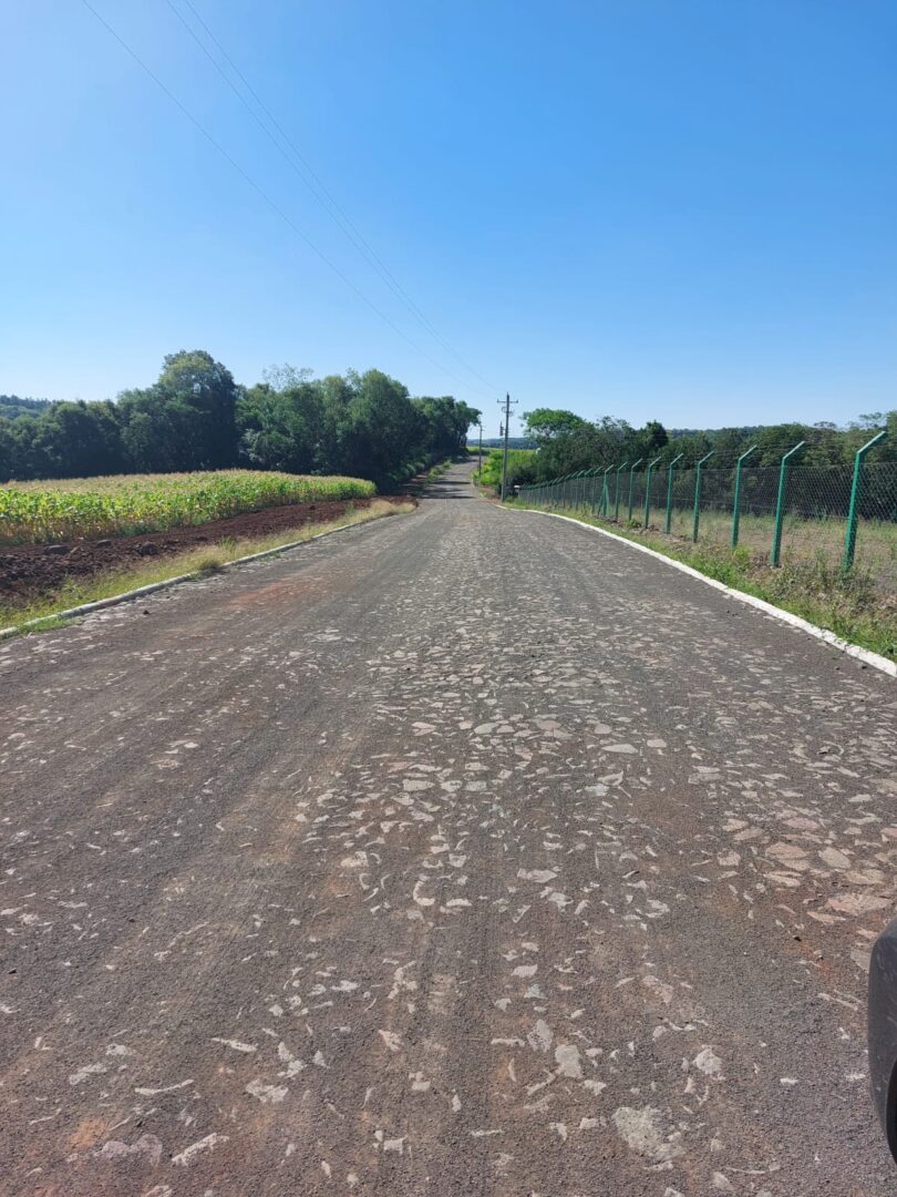 São José do Inhacorá realiza Finalização da Pavimentação na localidade Linha da Barra