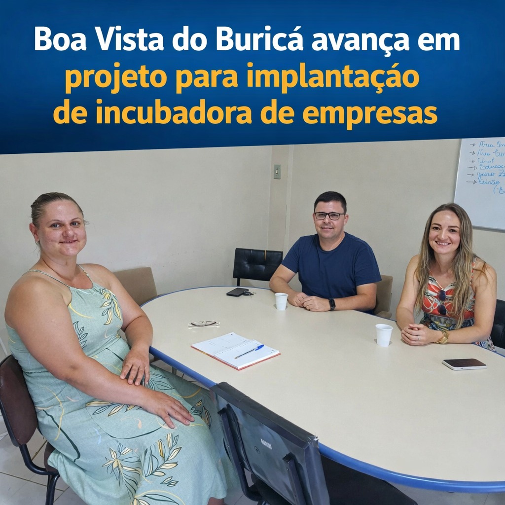 Boa Vista do Buricá avança em projeto para implantação de incubadoras de empresas