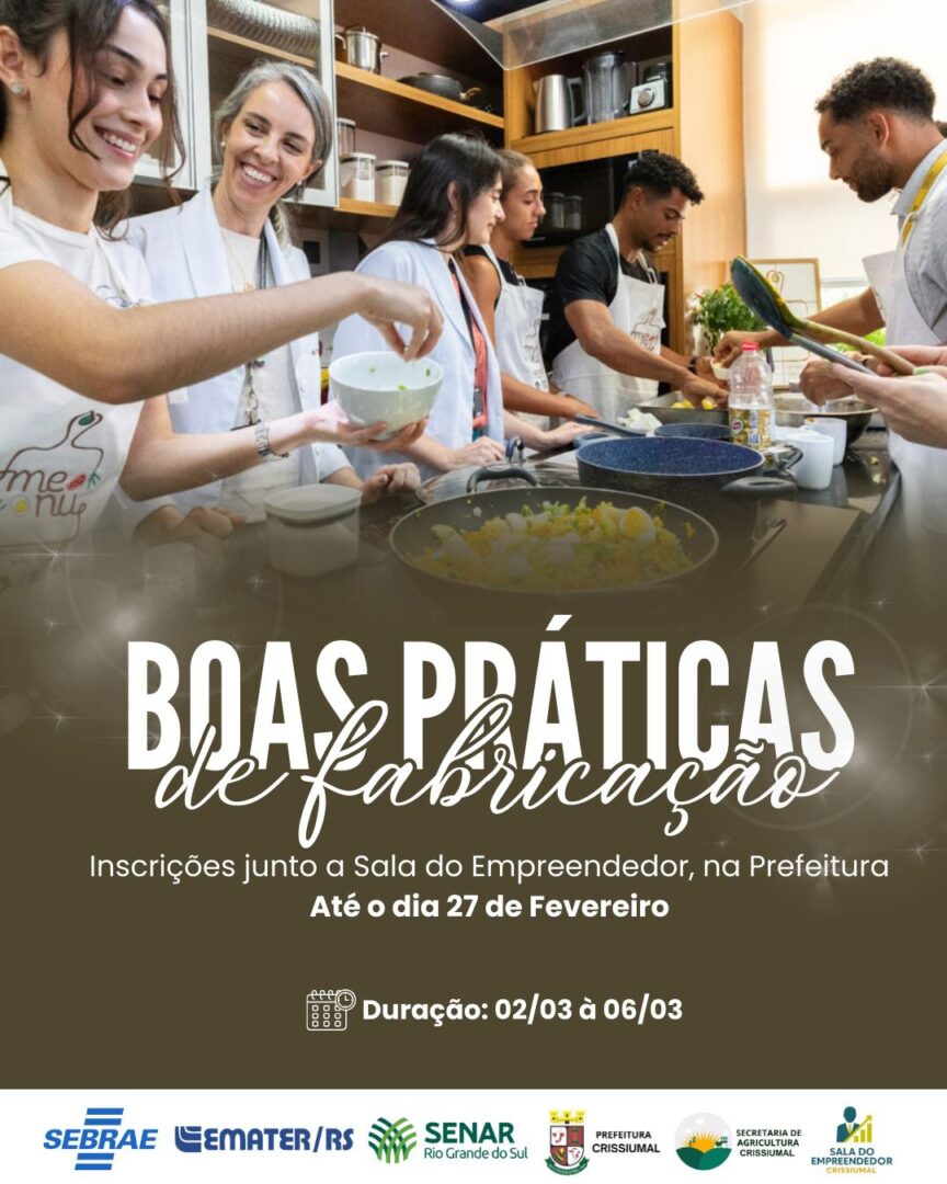 🧑‍🍳✨ Curso Gratuito de Boas Práticas de Fabricação