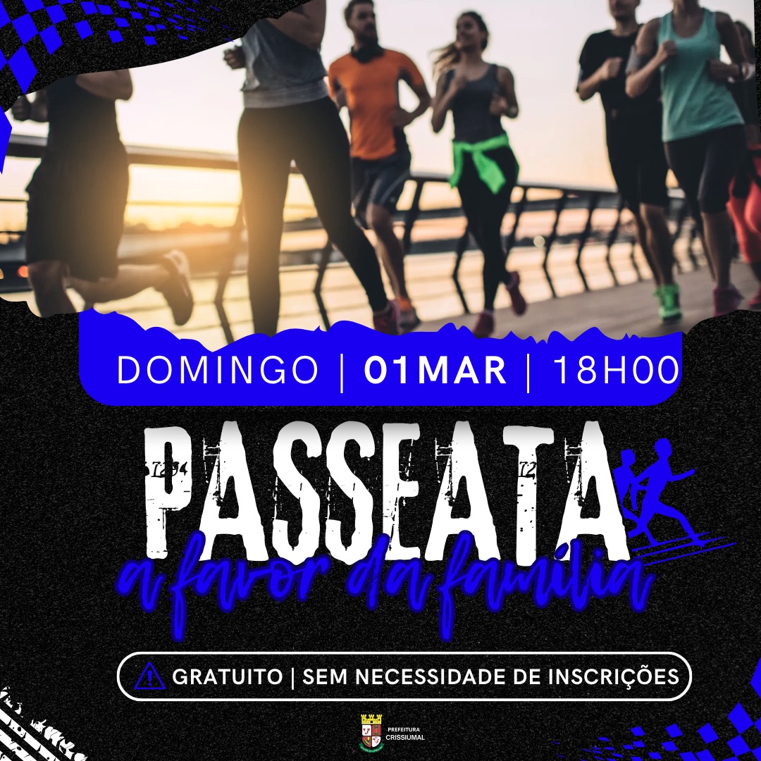 PREFEITURA DE CRISSIUMAL FAZ CONVITE ESPECIAL PARA PASSEATA ✨
