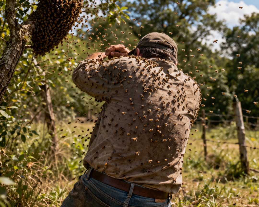 Homem morre após ataque de abelhas no interior de Tiradentes do Sul