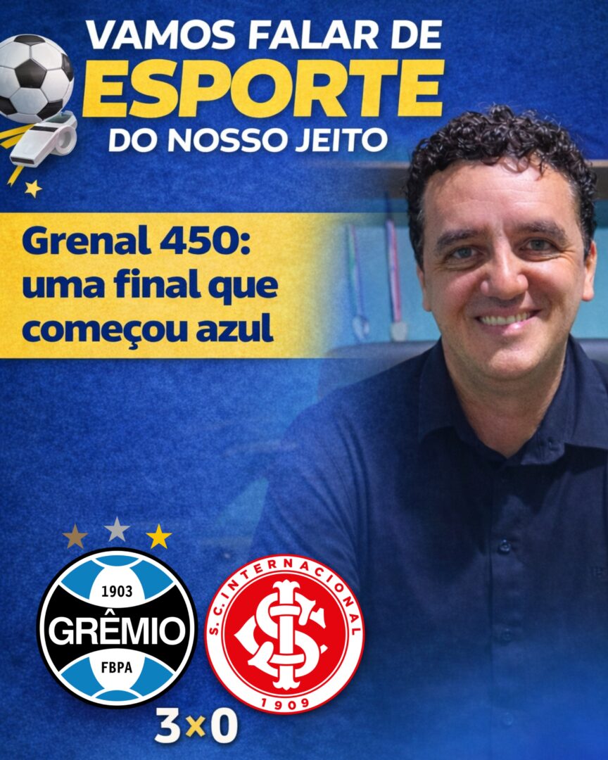 Grenal 450: uma final que começou azul