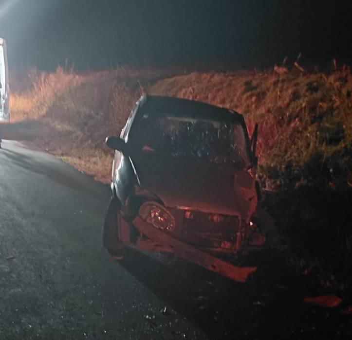 Colisão frontal deixa quatro feridos na VRS-320, entre Braga e Pedro Garcia