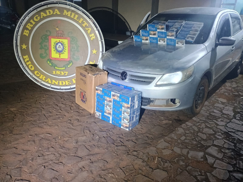 Cigarros contrabandeados foram apreendidos em Humaitá