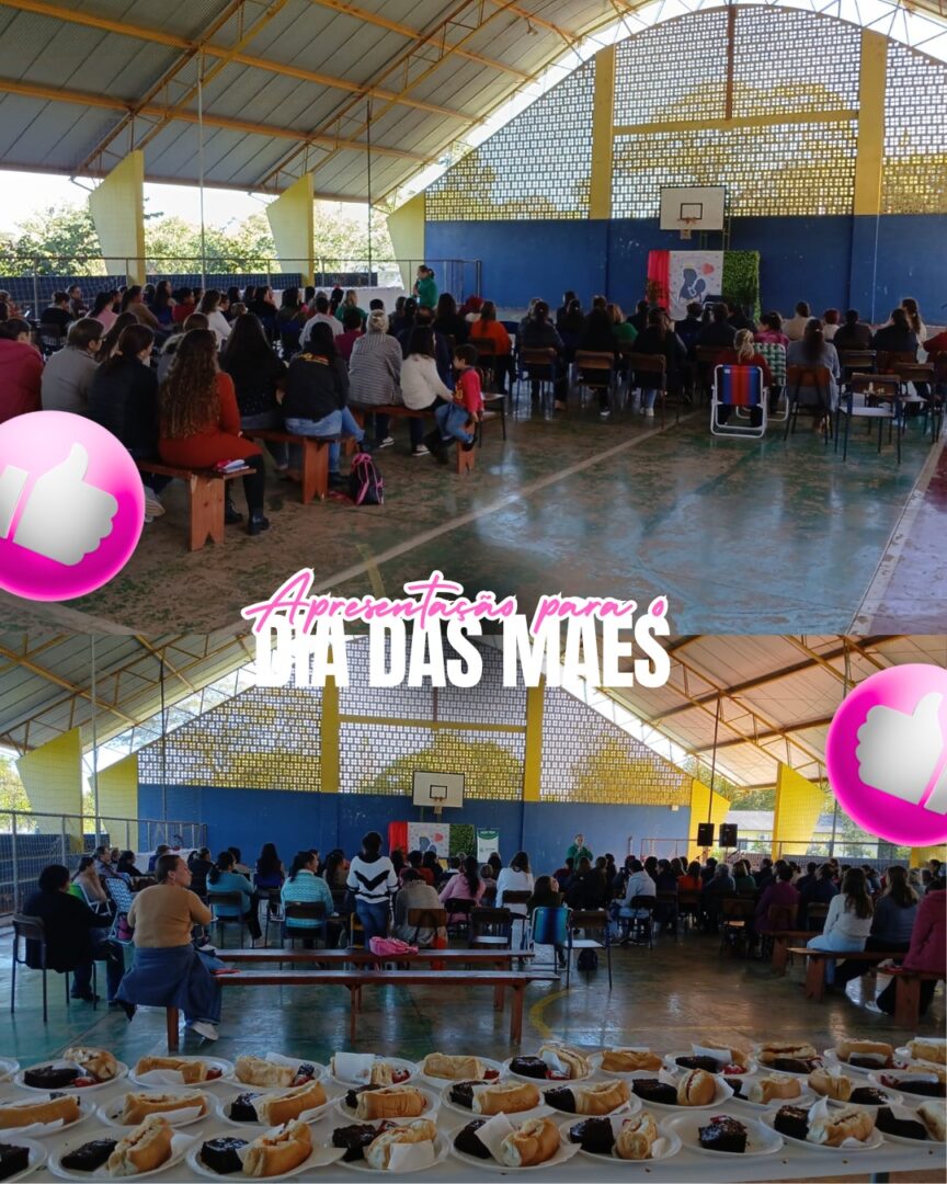 Homenagem pelo Dia das Mães na Escola Riachuelo ✨🌸