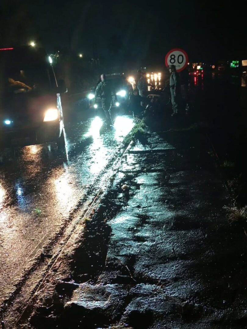 Jovem que sofreu queda de motocicleta na BR-468 em Três Passos, está em estado grave na UTI