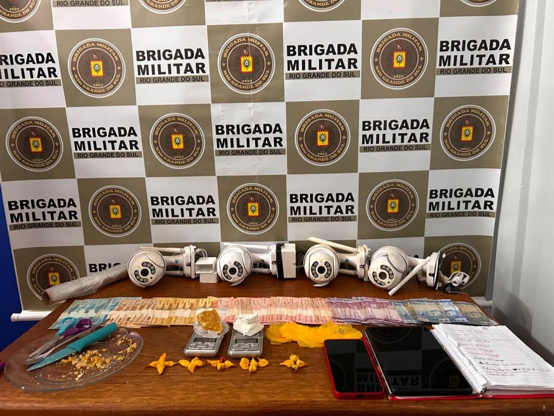 EM NOVA AÇÃO, BRIGADA MILITAR DESTA VEZ PRENDE MULHER POR TRÁFICO EM TUPARENDI