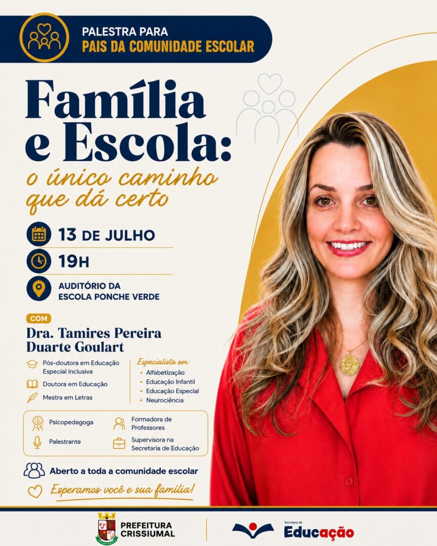 📢 Hoje é dia de fortalecer a parceria entre família e escola! 💙📚