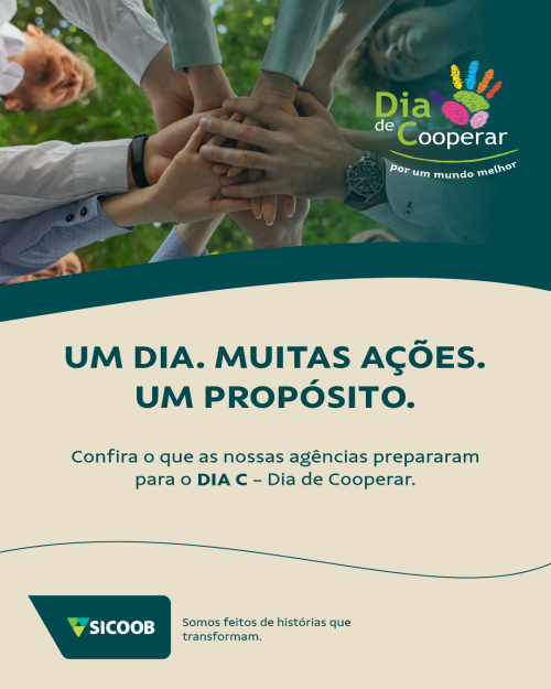 Sicoob Creditapiranga mobiliza comunidades com ações do Dia de Cooperar durante o mês de agosto