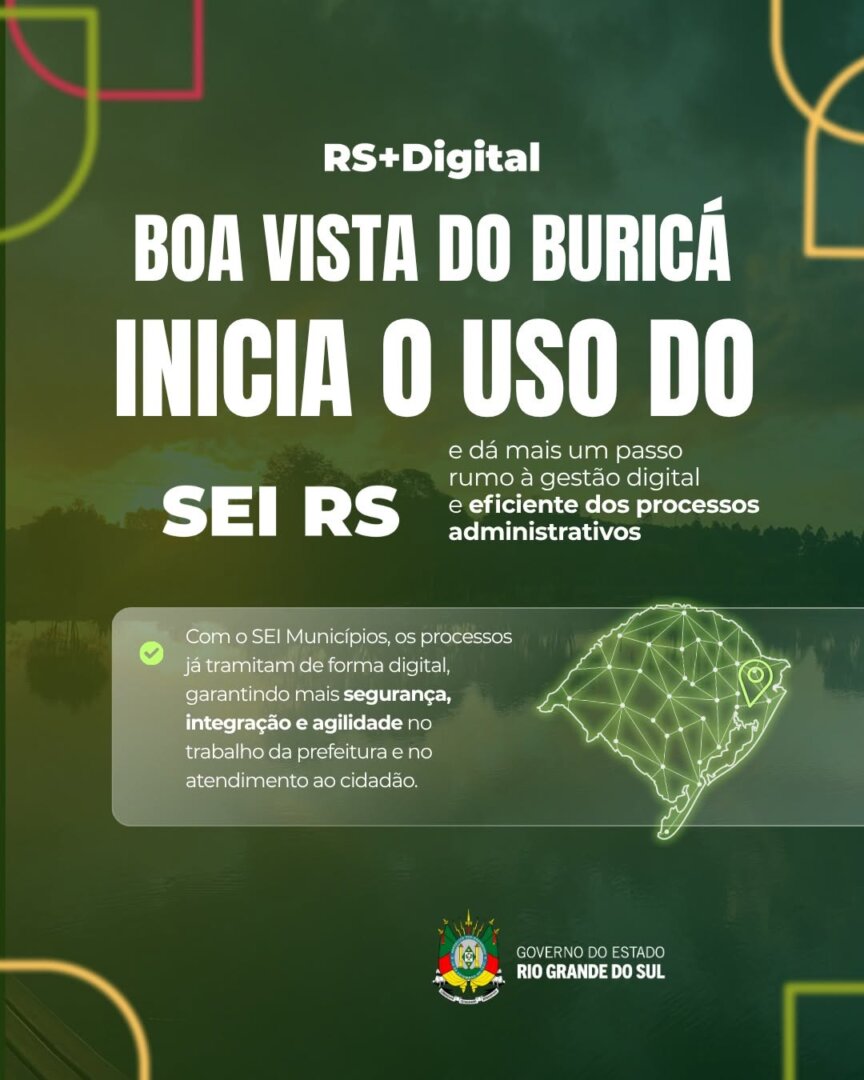 Boa Vista do Buricá moderniza processos administrativos com o SEI-R