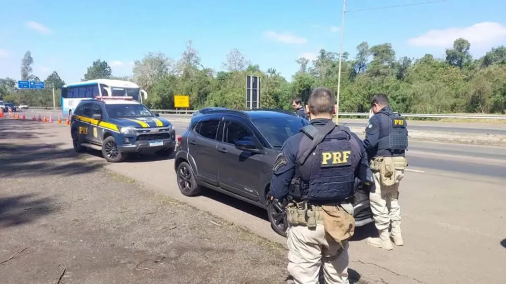 Homem de Palmeira das Missões é preso com carro roubado comprado por R$ 16 mil