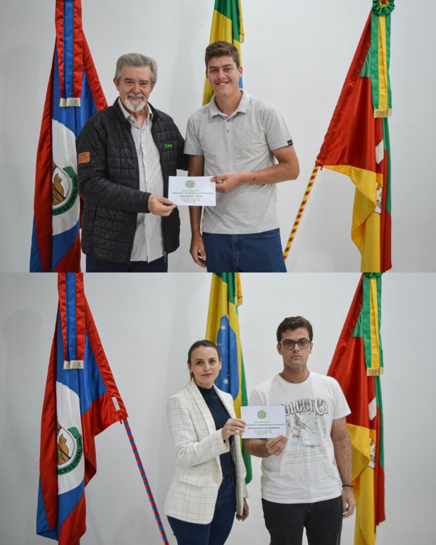 🎖️ Entrega de Certificados de Dispensa de Incorporação em Crissiumal
