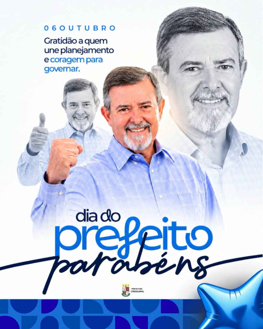 💙 Dia do Prefeito