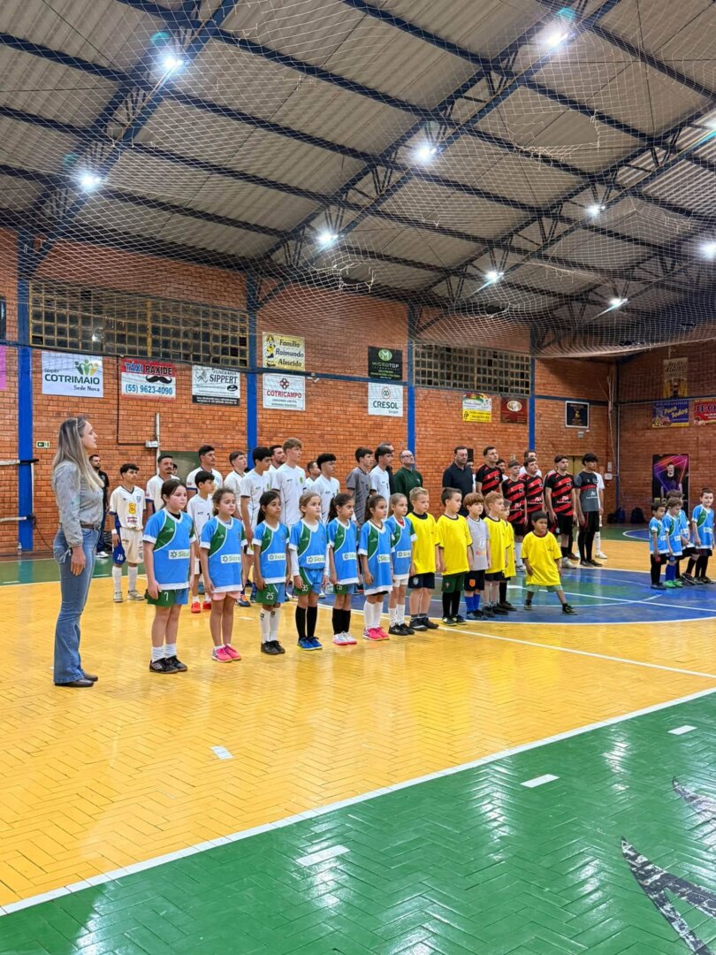 ⚽ Abertura do Campeonato Municipal de Futsal de Sede Nova