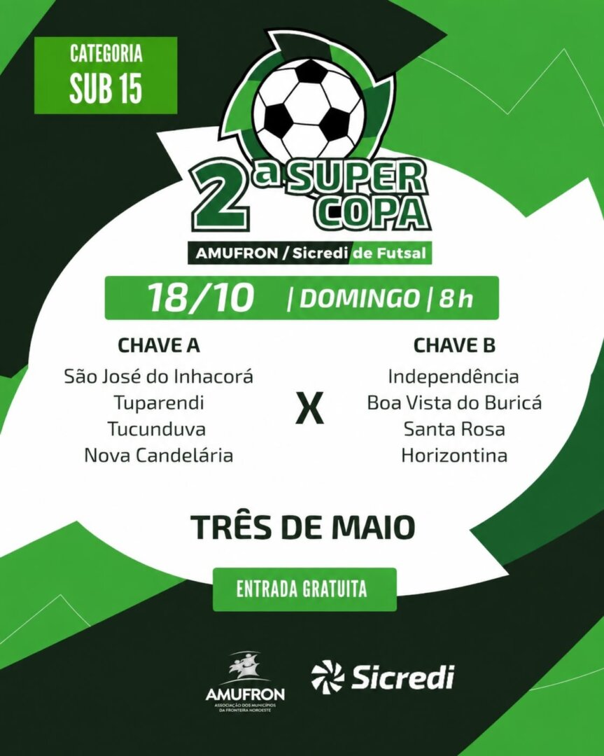 Super Copa AMUFRON terá três novidades nas quadras